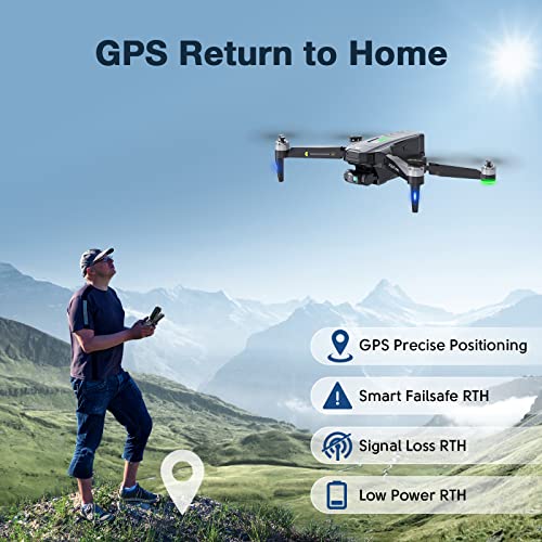 4k EIS GPS Drone W80 - attopdrone