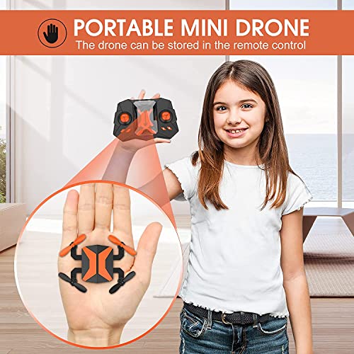 ATTOP Mini Drone for Kids with FPV Camera, Toys Gifts for Boys Girls with  Voice Control, 3D Flips, Altitude Hold, Headless Mode, One Key Start